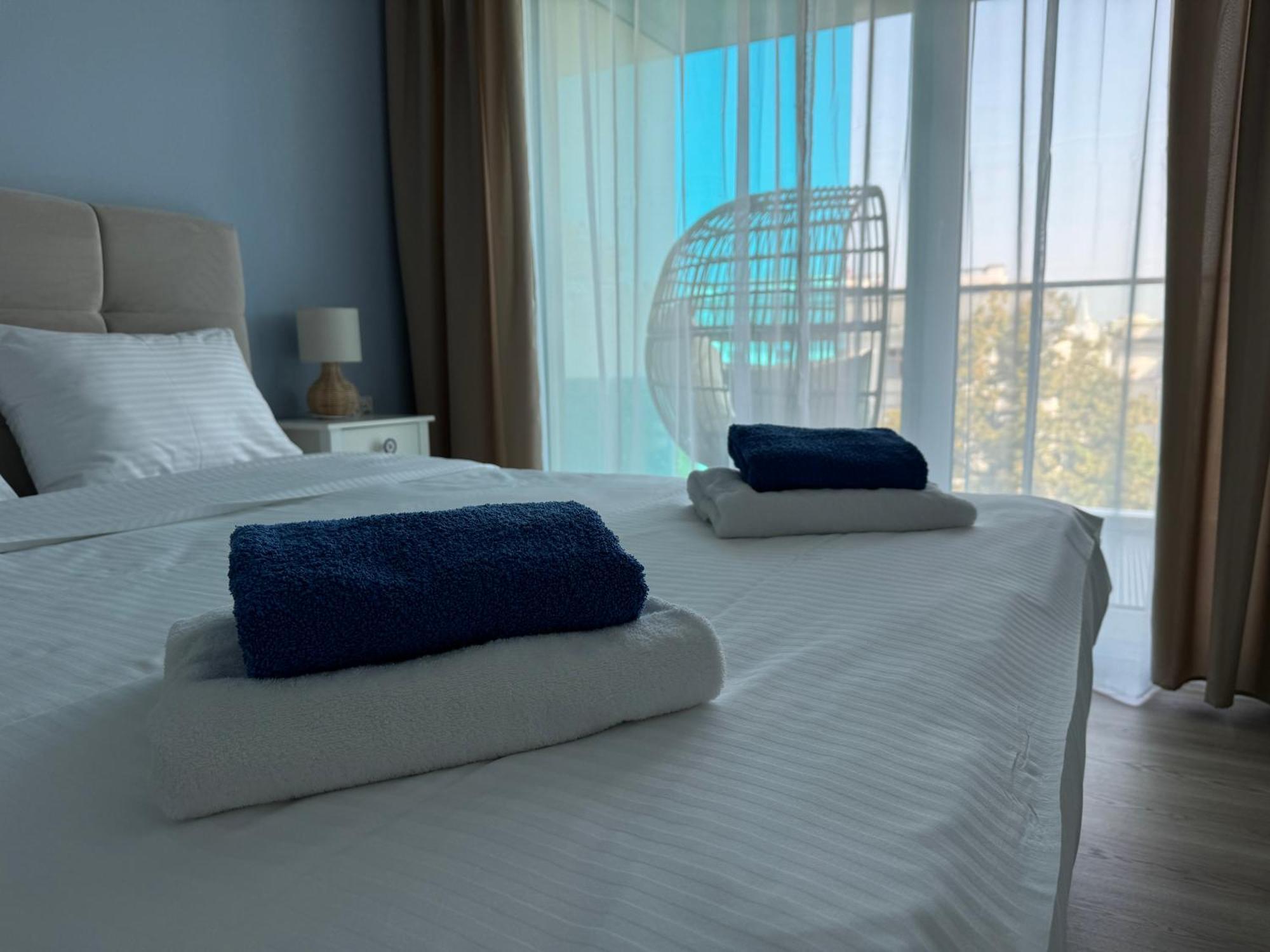 4Summer Kolobrzeg Apartamenty White Blue Sauna & Fitness & Parking 100 Metrow Do Pieknej Szerokiej Piaszczystej Plazy, Wspanialy Widok Z Duzego Tarasu! 100 Meter Zu Einem Schoenen Breiten Sandstrand, Herrliche Aussicht Von Einer Grossen Terrasse! Exterior foto